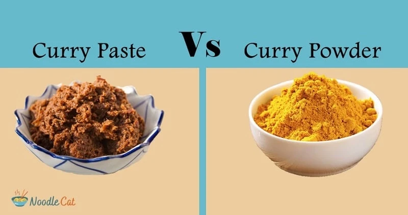 Curry Paste Vs Curry Powder