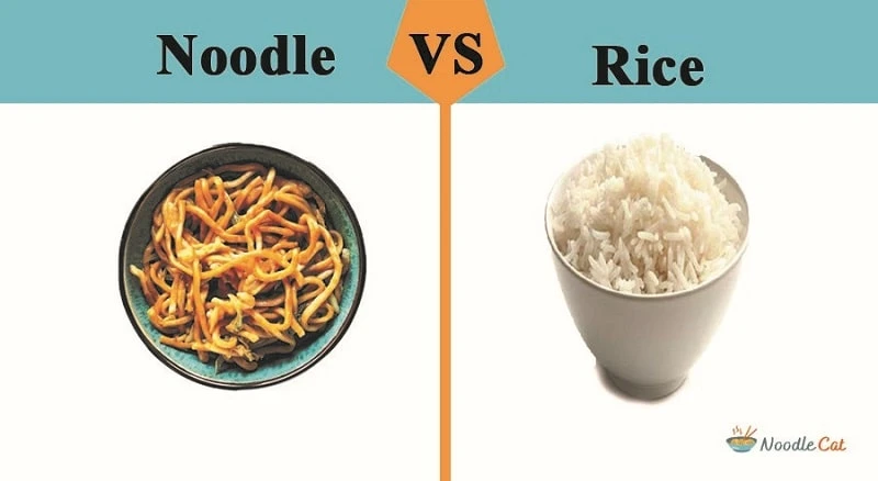 Noodle VS Rice