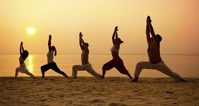 Yoga At The Beach