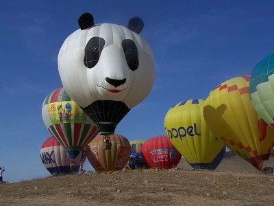 Hot Air Balloon In North County