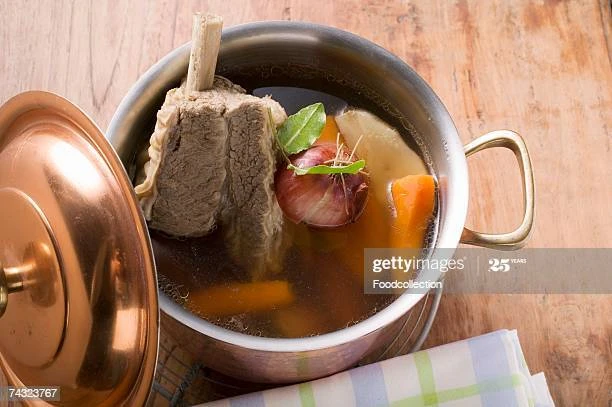 Broth With Beef And Soup