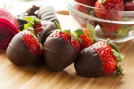 Dark Chocolate Covered Berries