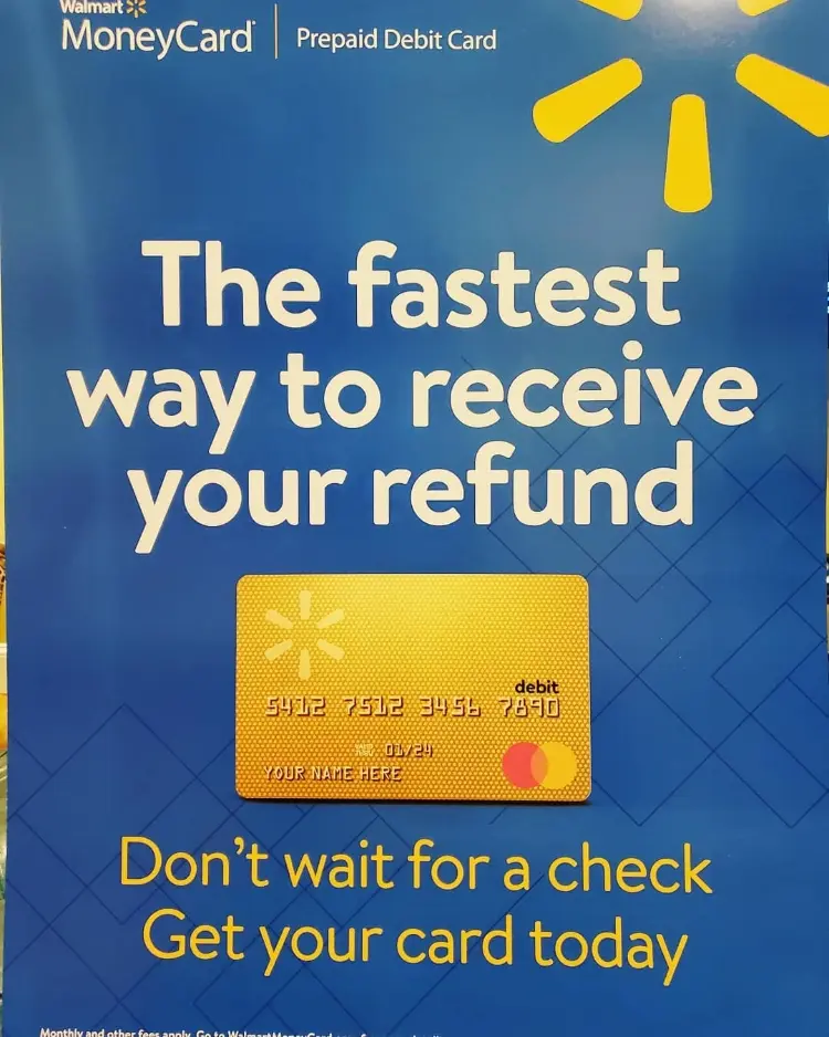 Tax Refunds to Reload MoneyCard Walmart