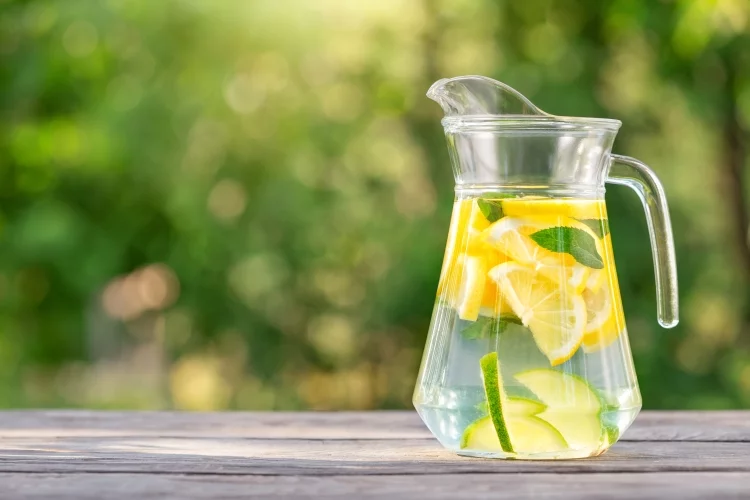 Ingredients for Lemon Water Recipe for Weight Loss