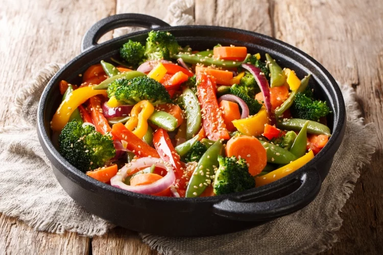 Sauteed Vegetables Recipe for Weight Loss
